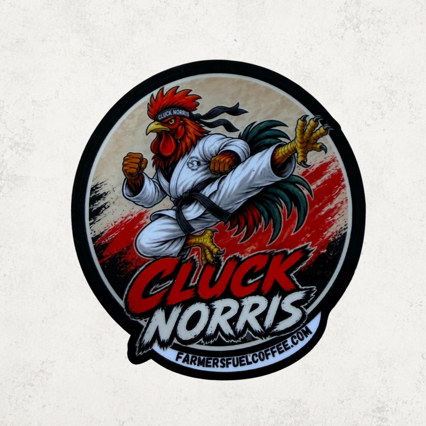 Cluck Norris Sticker