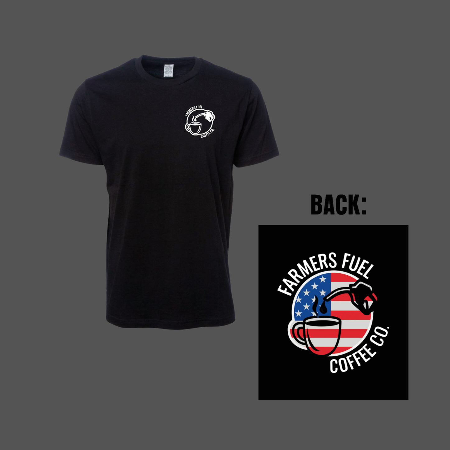 American Flag Logo Tee