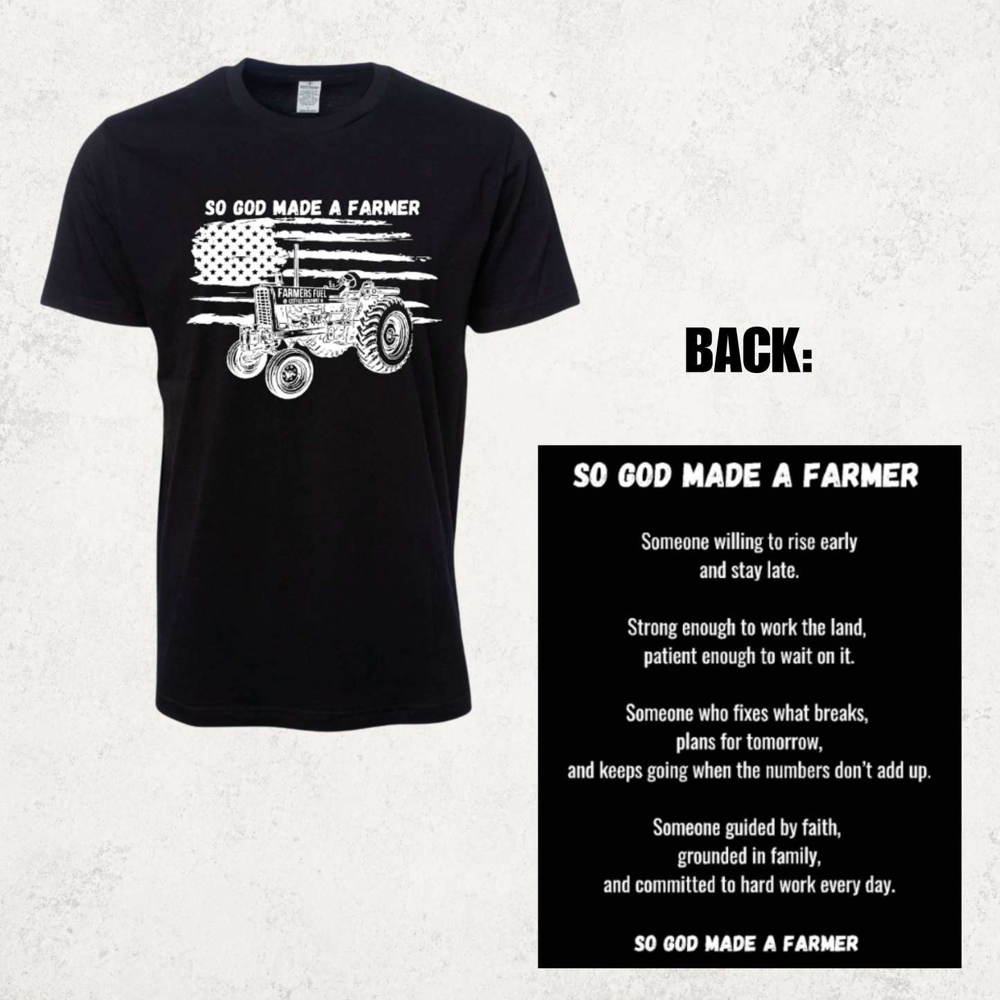 So God Made a Farmer Tee