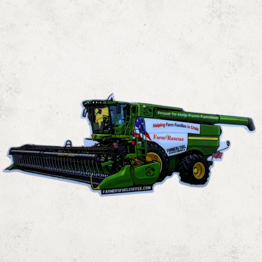 Farm Rescue Combine Sticker