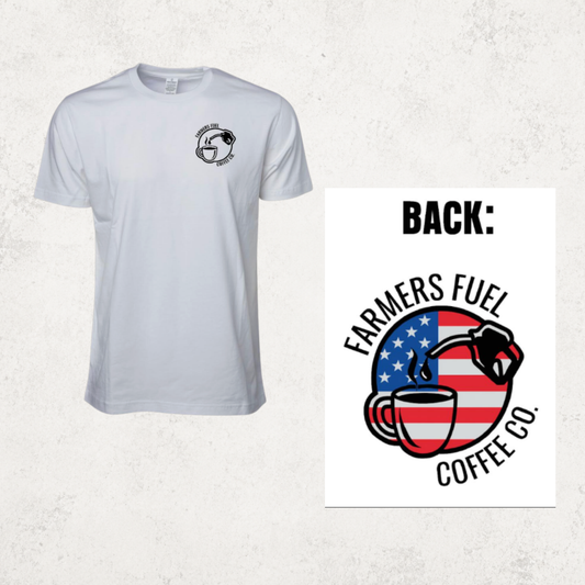 American Flag Logo Tee