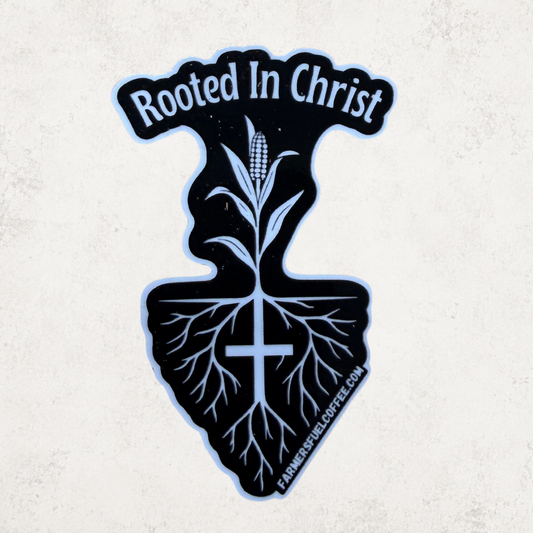 Rooted In Christ Sticker