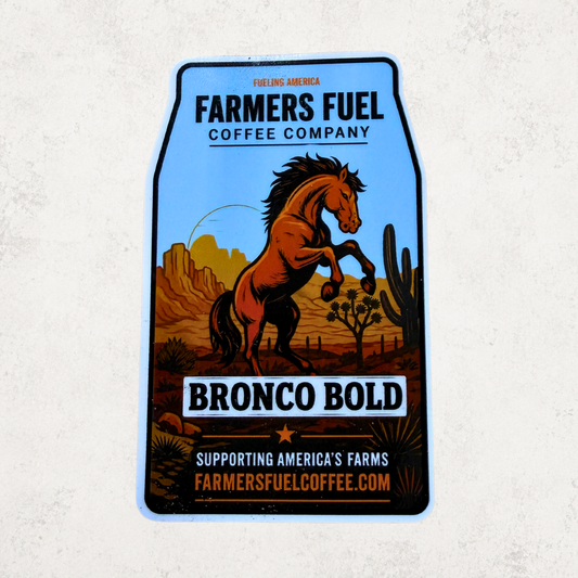 Bronco Bold Sticker