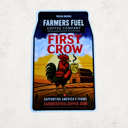First Crow Sticker