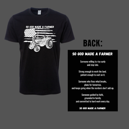 So God Made a Farmer Tee