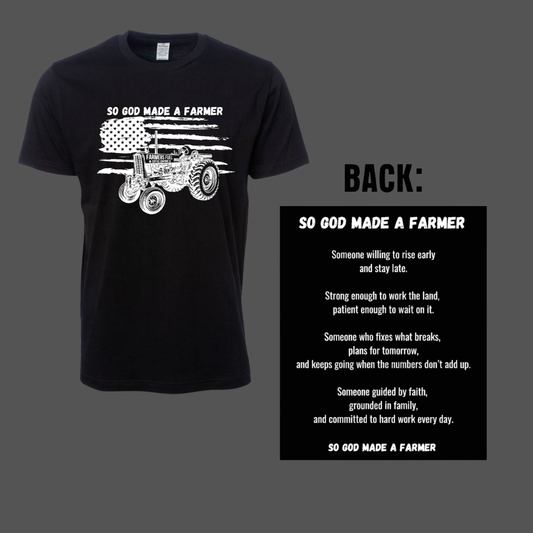 So God Made a Farmer Tee
